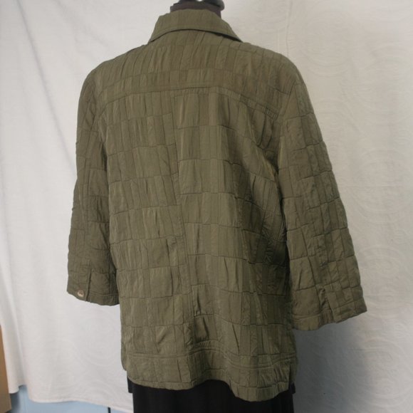 Unlined Jacket, 3/4 Sleeves - Picture 4 of 5
